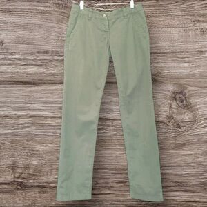 Lands’ End Canvas line “Boyfriend Fit Chino” Straight-Leg Pants Size 0